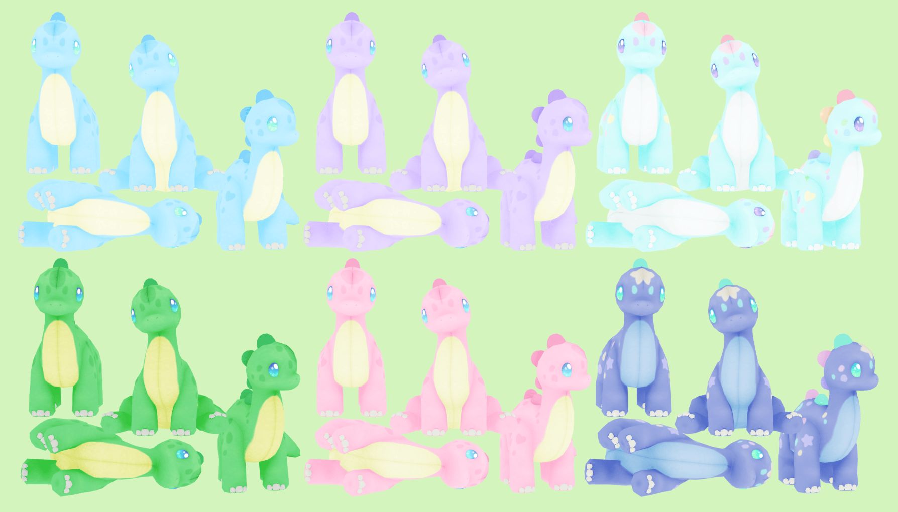 Dino Plush Models