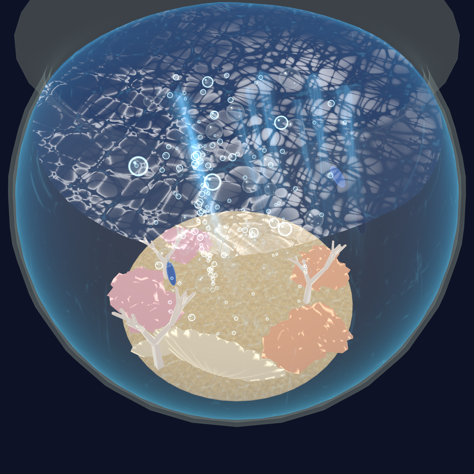 Mermaid Fishbowl - Giant Fishbowl Gimmick for VRChat