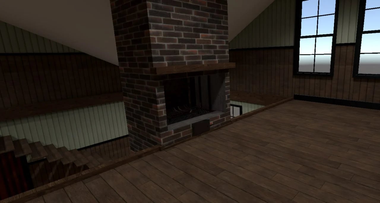 Simple Cabin - VRChat World Prefab