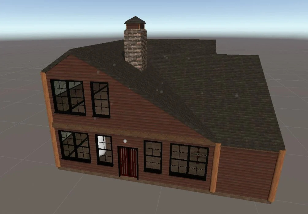 Simple Cabin - VRChat World Prefab