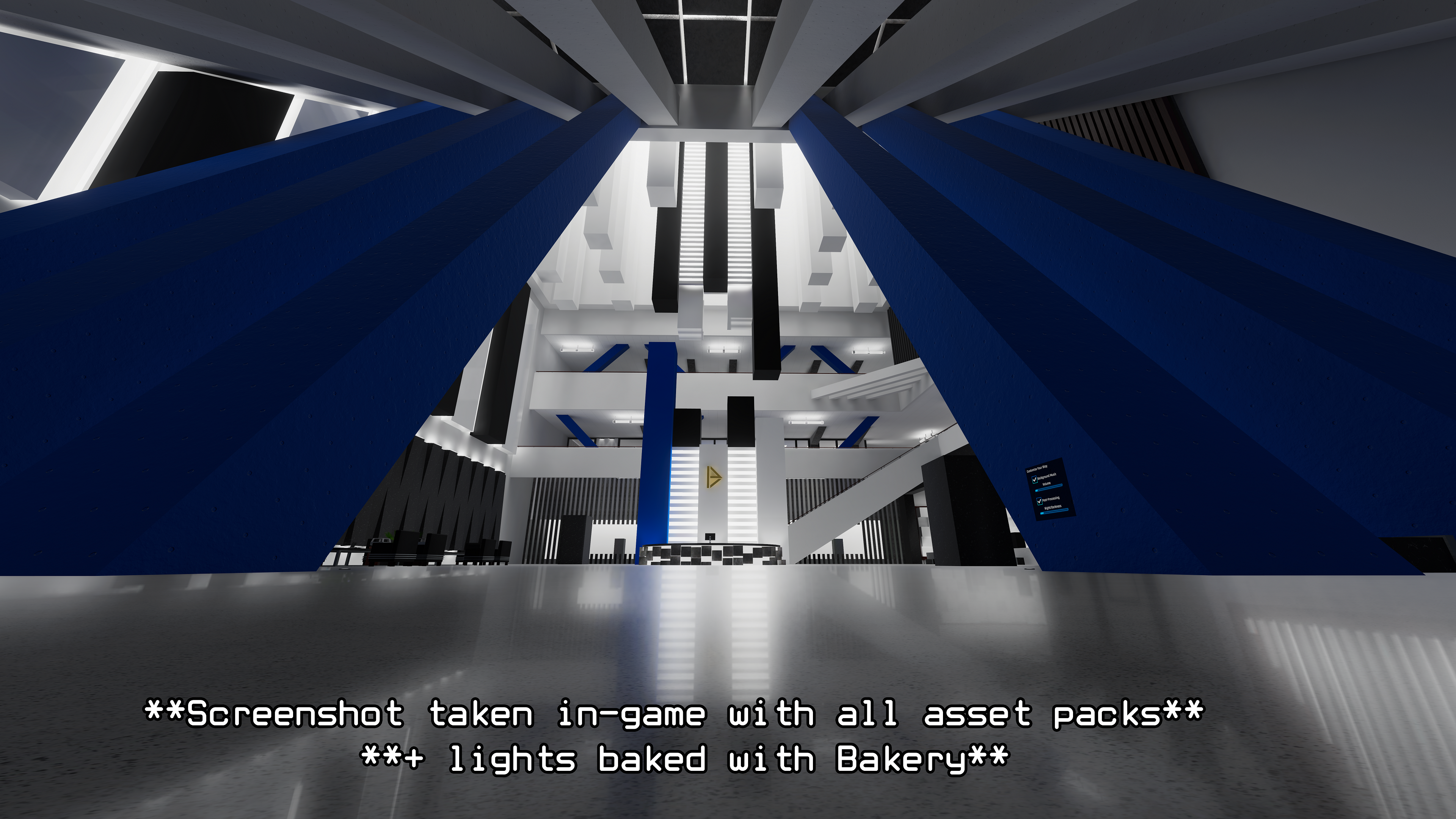 Premium Dynamics - Brutalist Office VRChat World DIY Base
