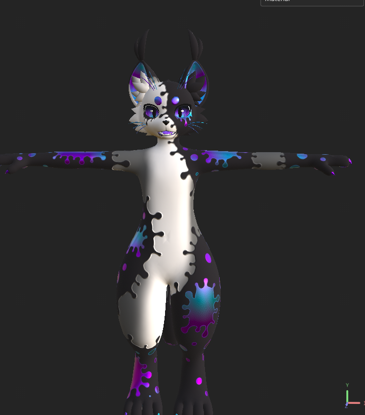 Paint Splash Mayu Retexture