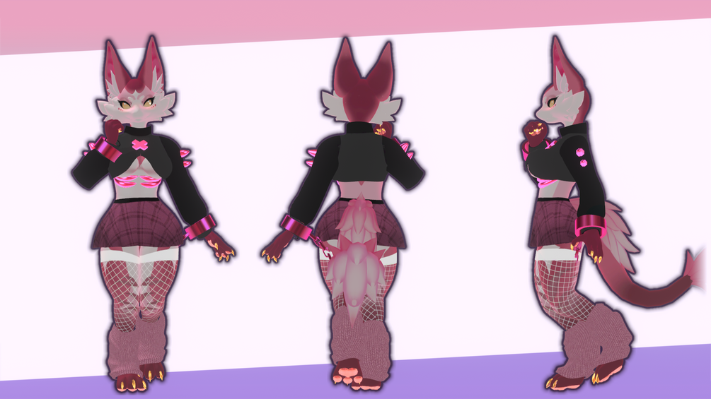 Female Monster Novabeast Clothing Set