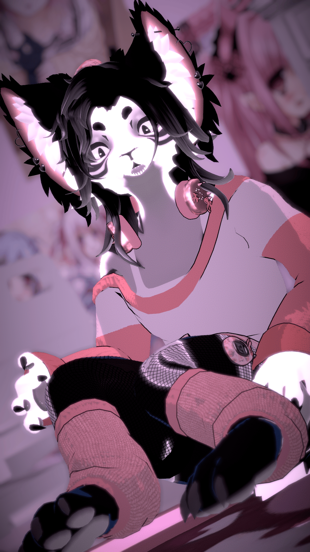 Bunny Gamer Outfit ( for Novabeast )