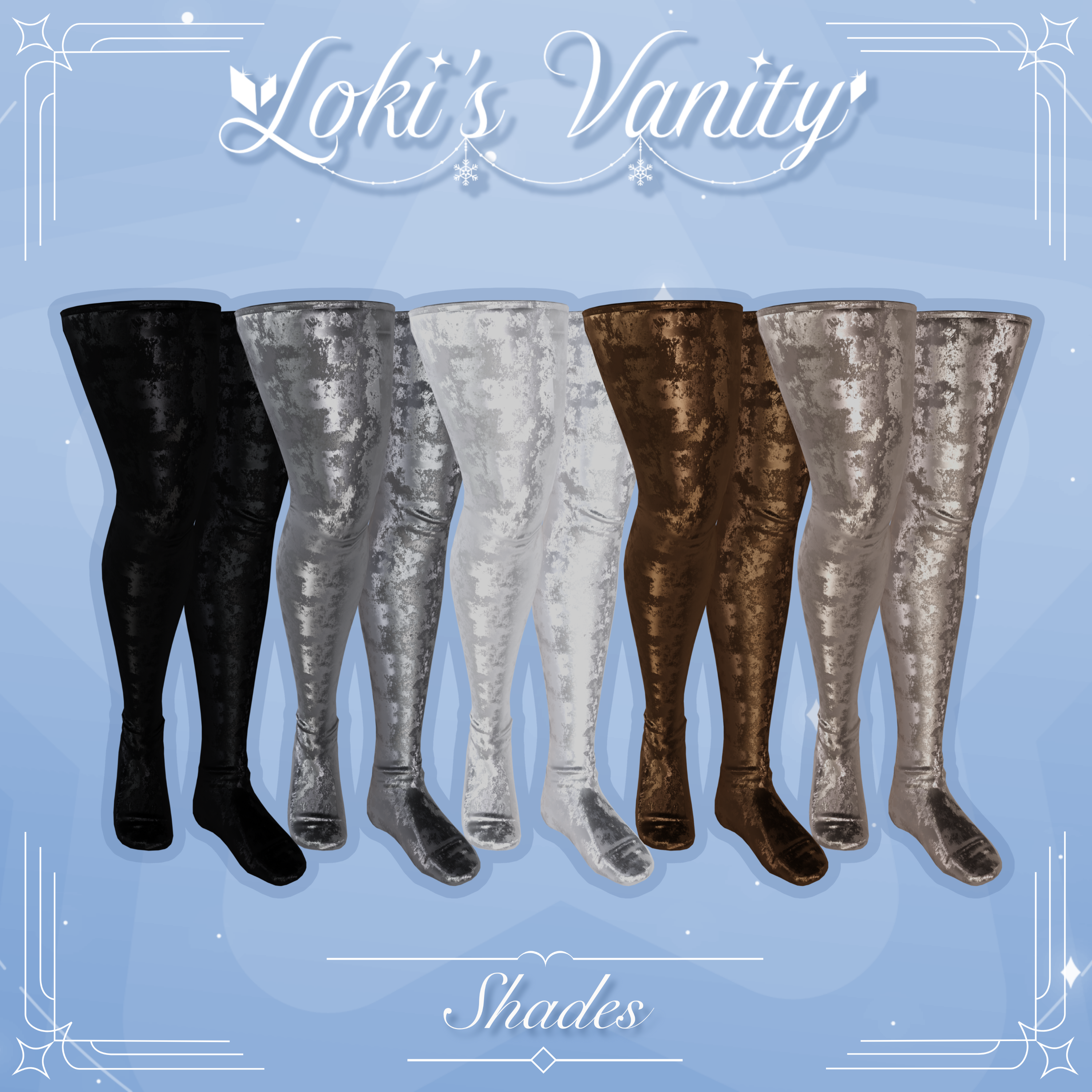 ˗ˏˋ ꒰ " Velvet Thigh Highs - NITRO " ꒱ ˎˊ˗