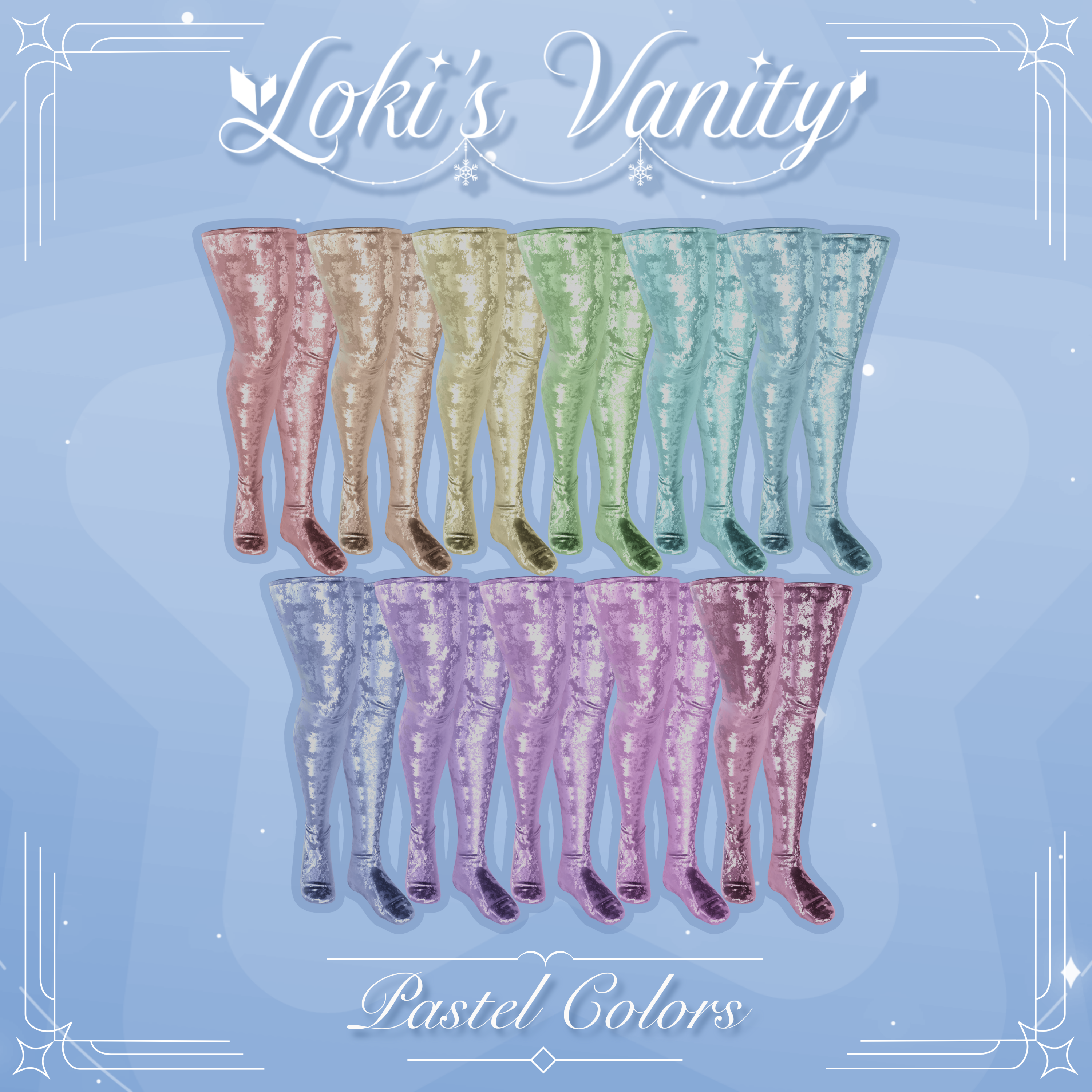 ˗ˏˋ ꒰ " Velvet Thigh Highs - NITRO " ꒱ ˎˊ˗