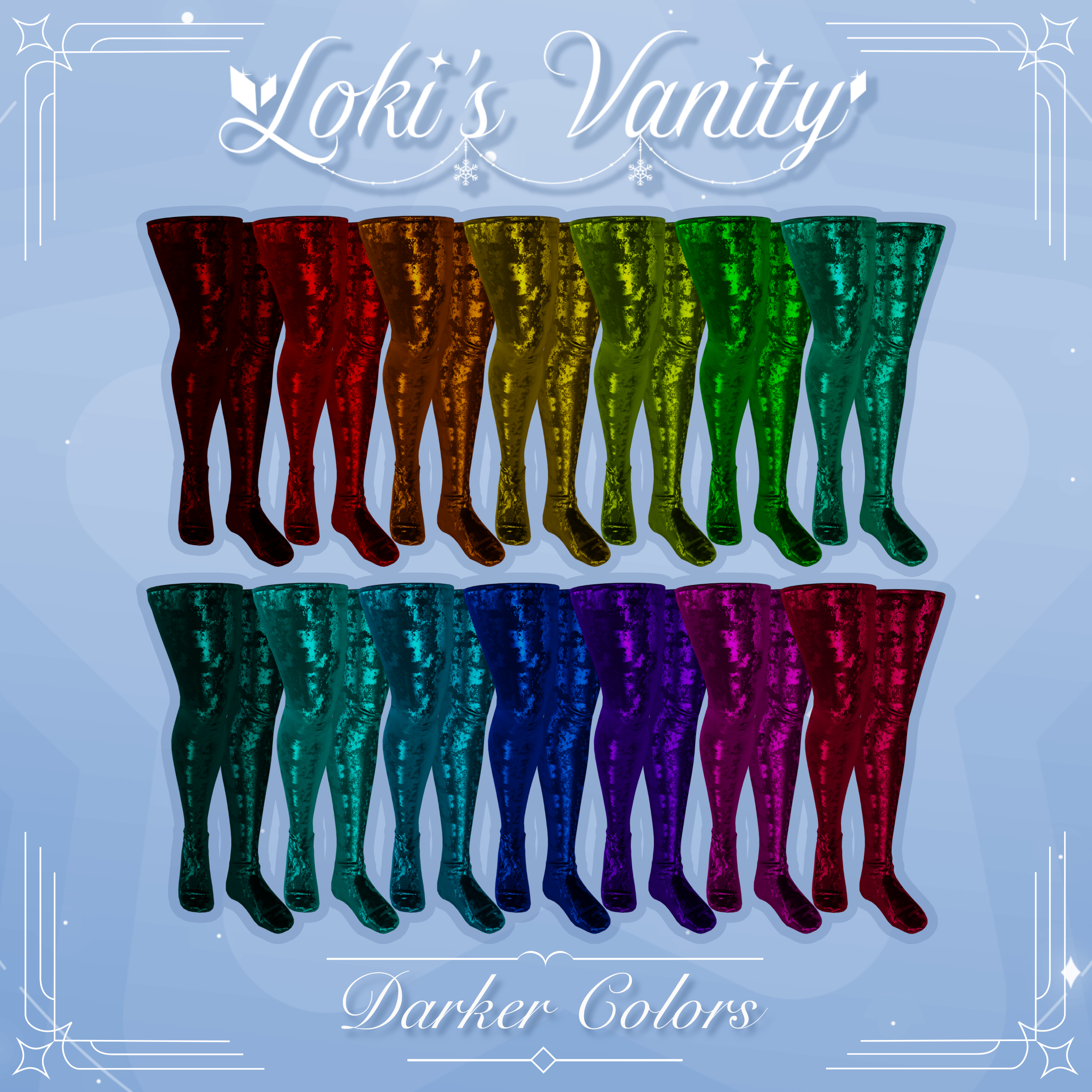 ˗ˏˋ ꒰ " Velvet Thigh Highs - NITRO " ꒱ ˎˊ˗