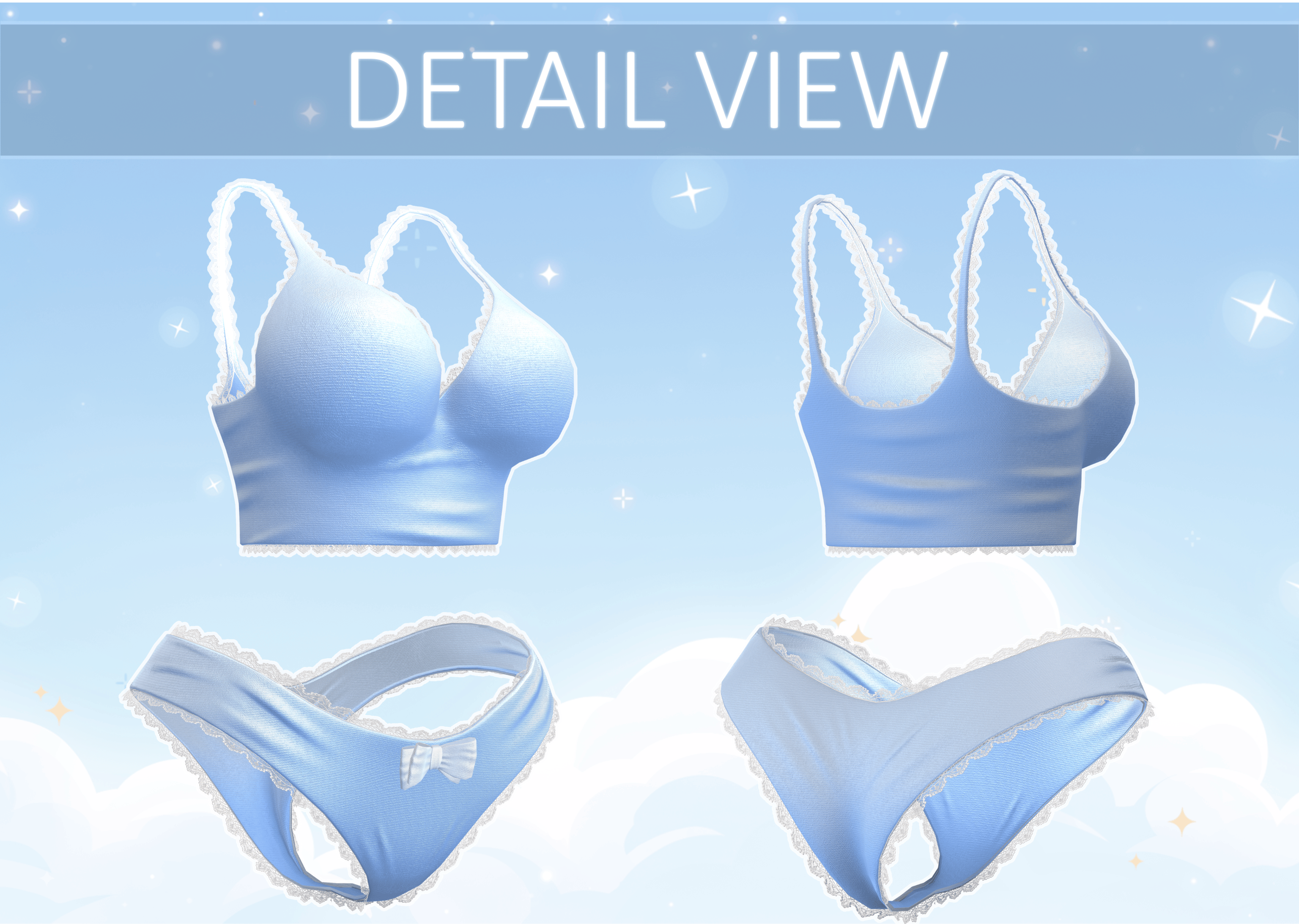 ˗ˏˋ ꒰ " Soft Lace Night Set " ꒱ ˎˊ˗
