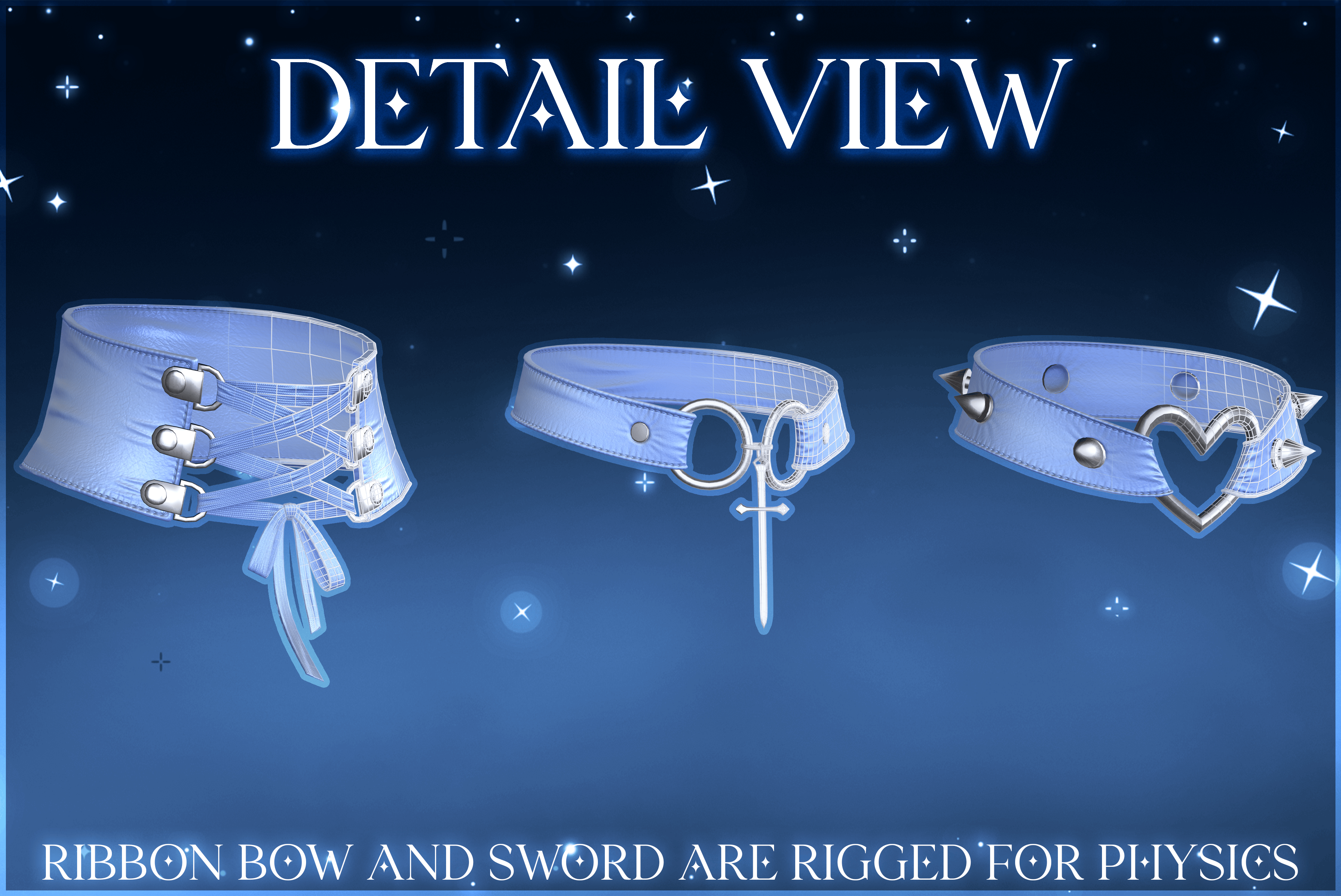 ˗ˏˋ ꒰ " Choker Trio " ꒱ ˎˊ˗