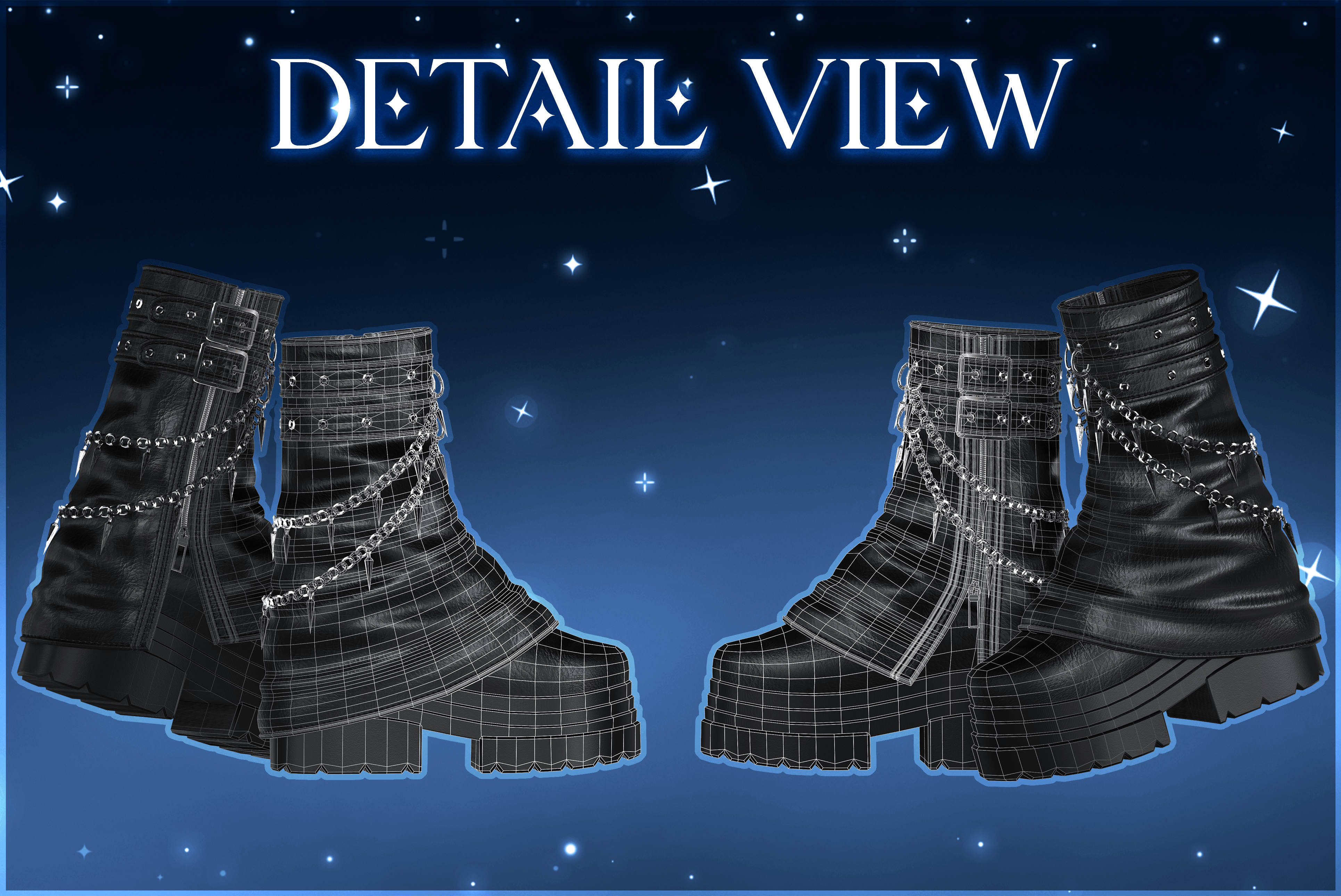 ˗ˏˋ ꒰ " Punk Boots " ꒱ ˎˊ˗