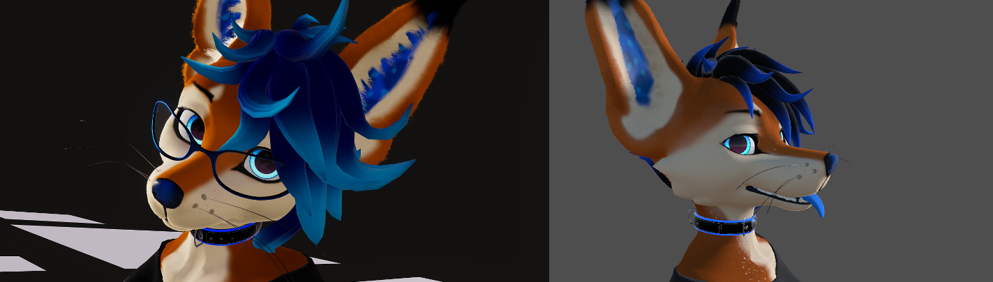 VRChat Brushable Hair - Flavour