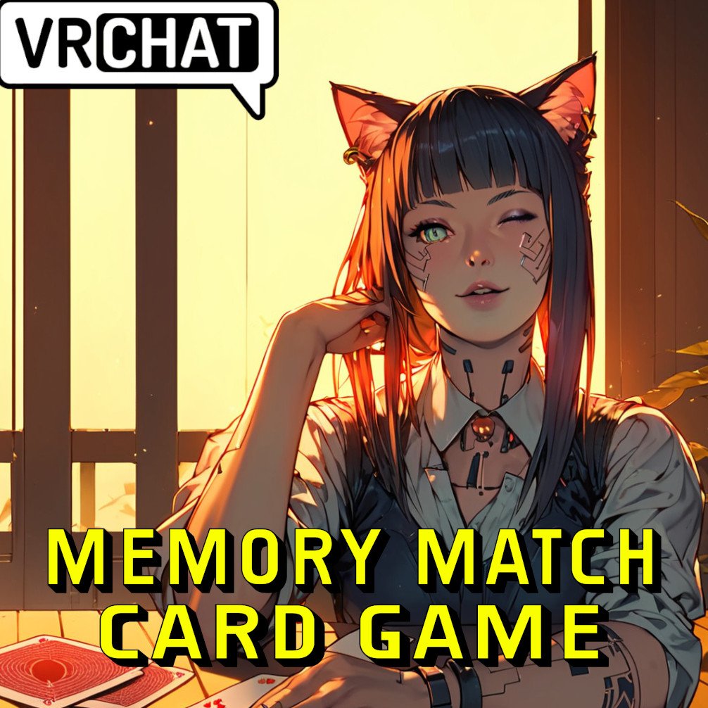 VRChat Networked Memory Match Game