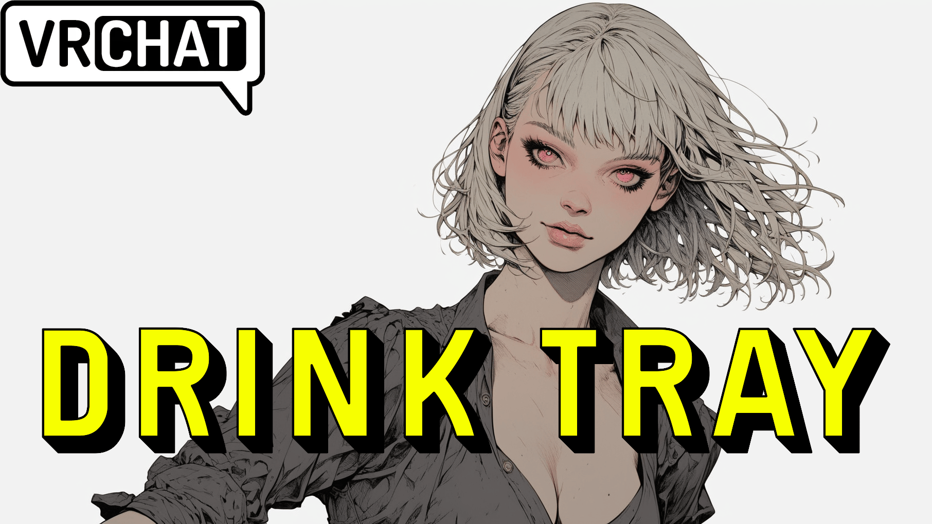 VRChat Drink Tray World Asset