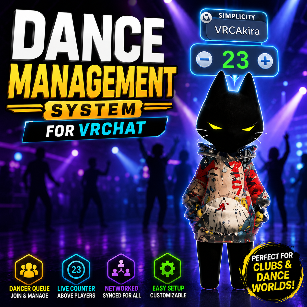 VRChat Dancer Management System