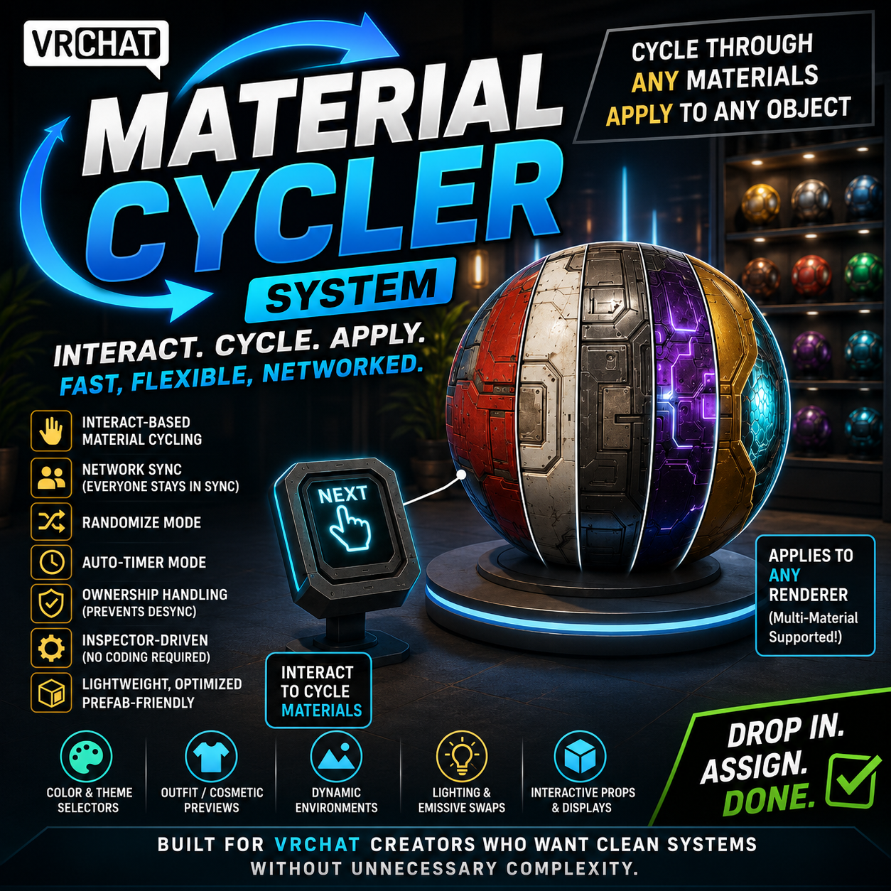 VRChat Material Switcher