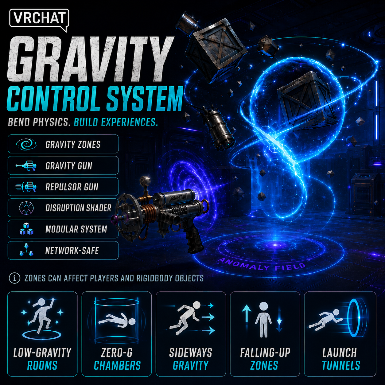 VRChat Gravity Control System