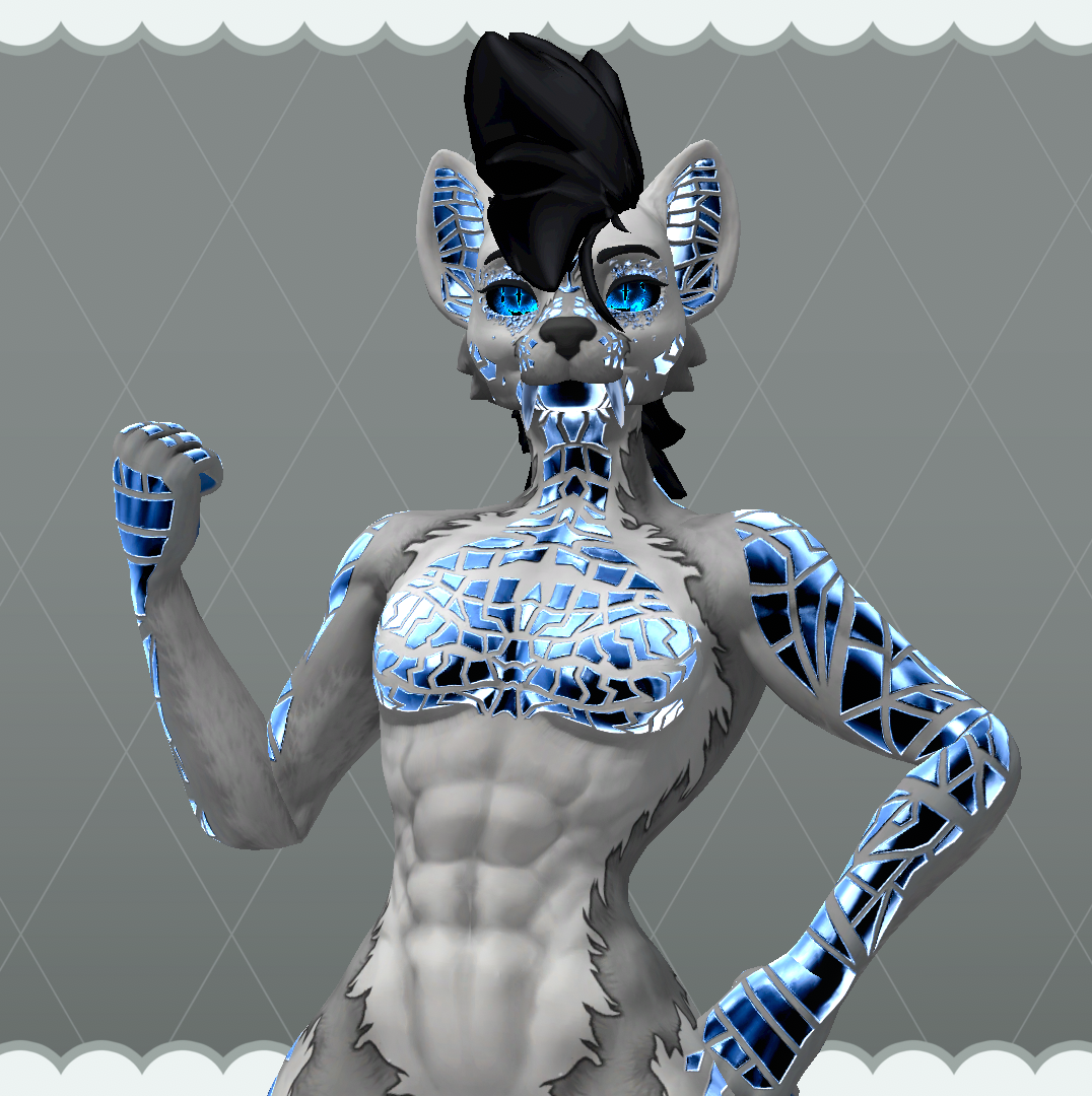 Hyenid Gemstone Dragon (TEXTURE ONLY W/ SPP FILE)