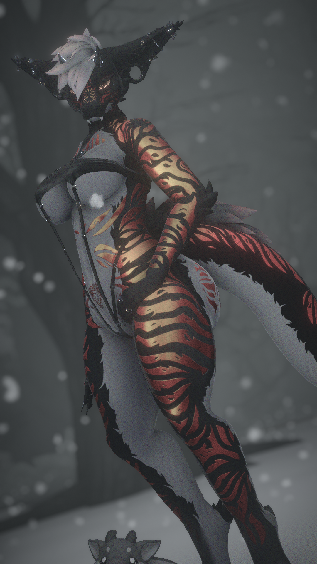 Celeste Dragon - Striped BloodOath (TEXTURE ONLY)