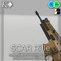 Customizable SCAR Rifle Gimmick