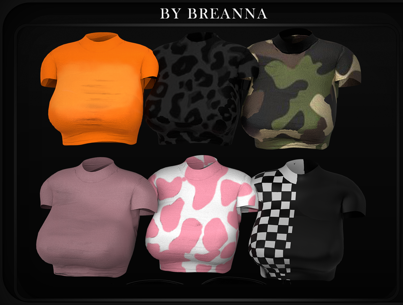 6 ♡ | LUDE TEE | RIGGED | VRCHAT ASSET