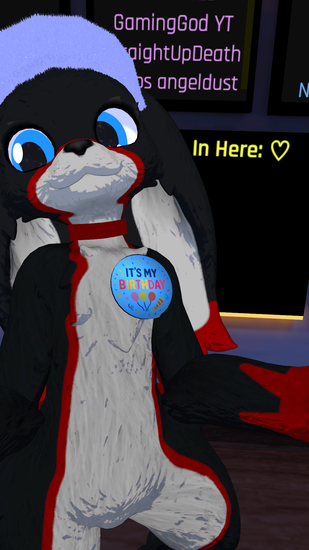 Birthday badge