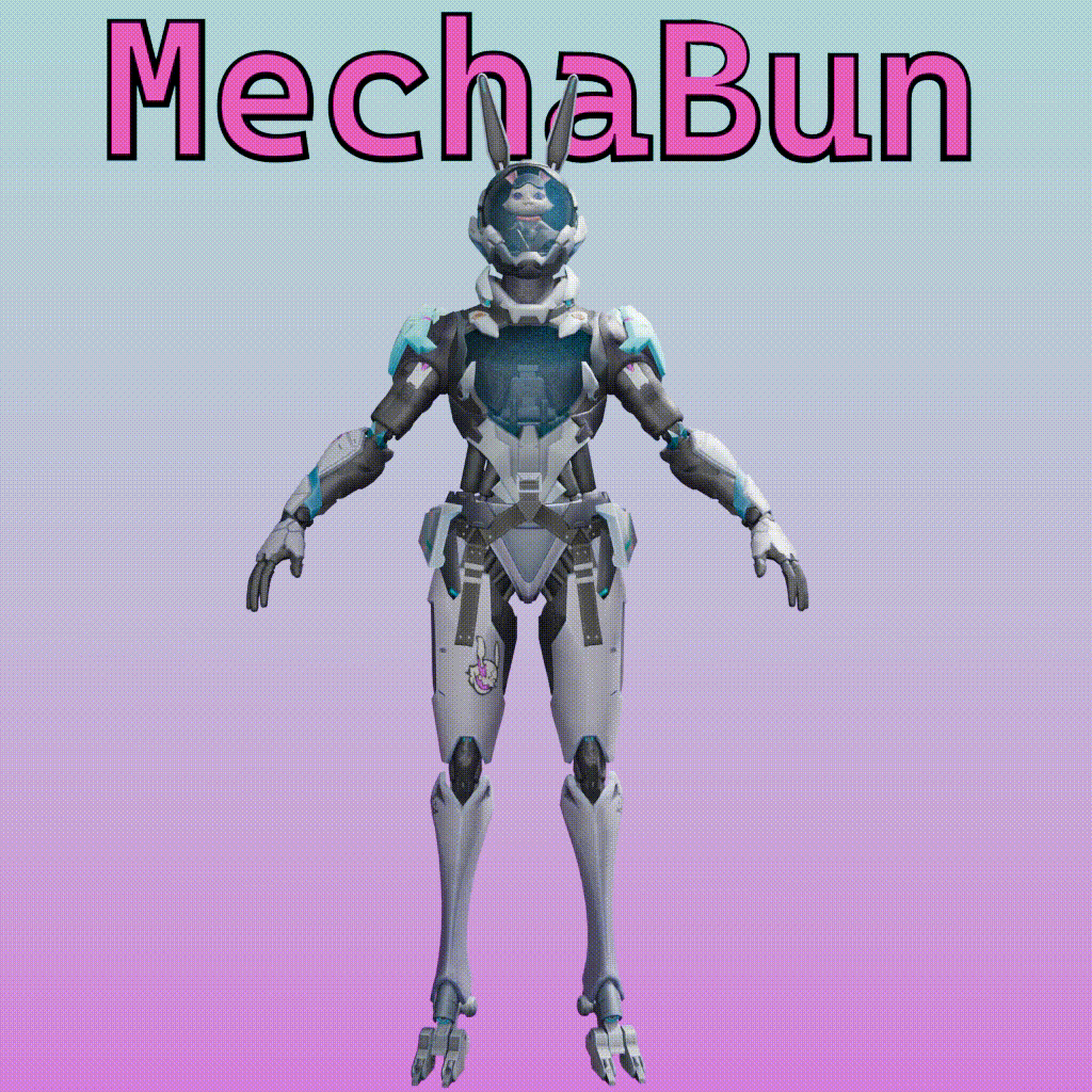 Mechabun VRChat Avatar