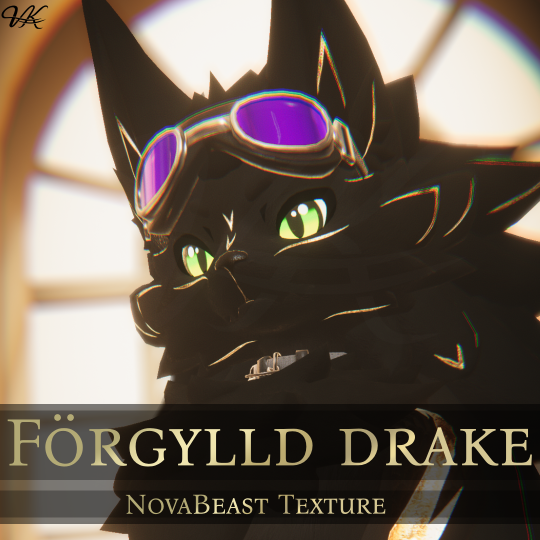 Förgylld drake - NovaBeast Texture