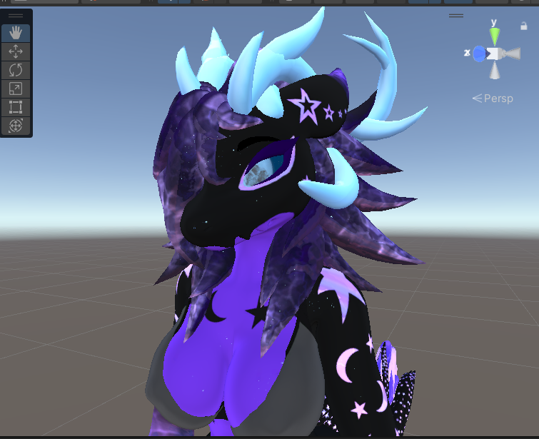 Galaxy Texture for the KFW (Kurai's Female Wicker)