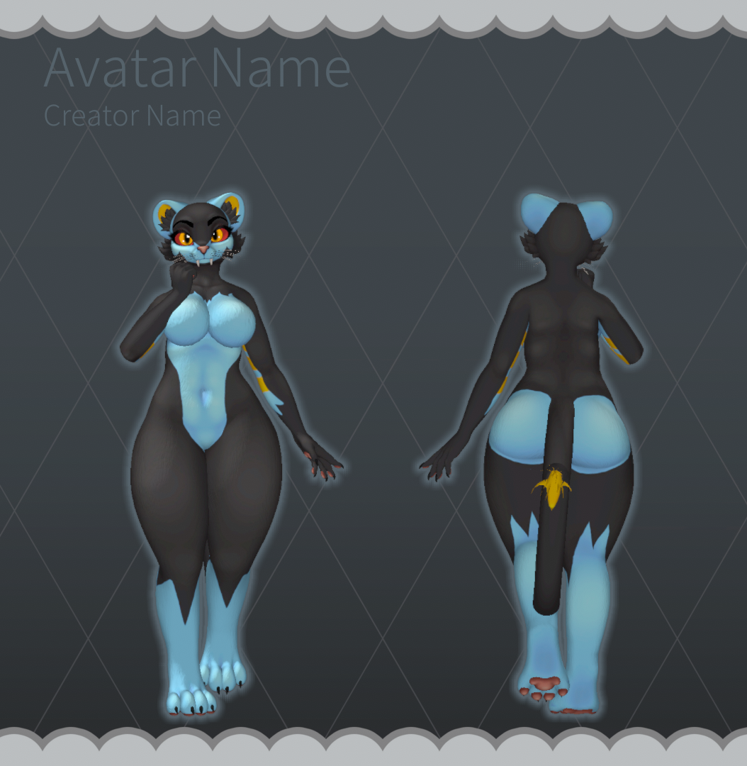 Thunder Cat Textures for the Tall Kiggy