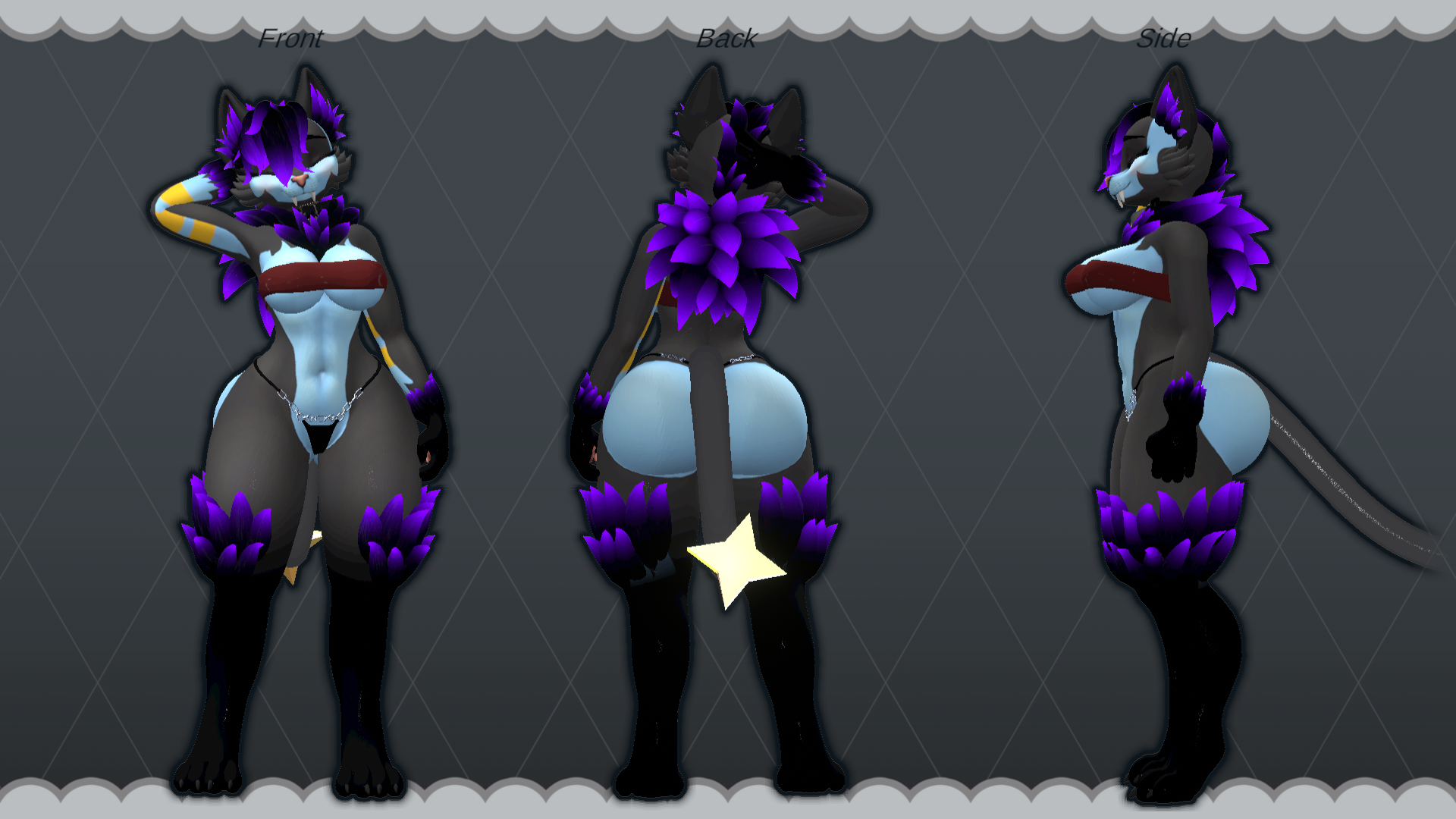 Thunder Cat Textures for the Tall Kiggy