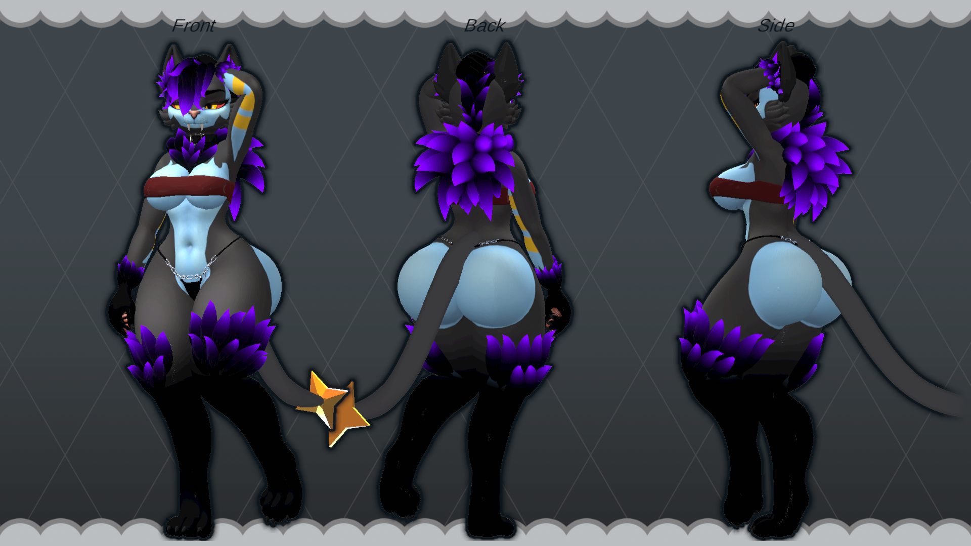 Thunder Cat Textures for the Tall Kiggy
