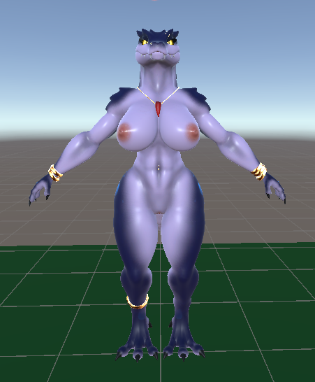 Shark? Retexture for the Kroxigor