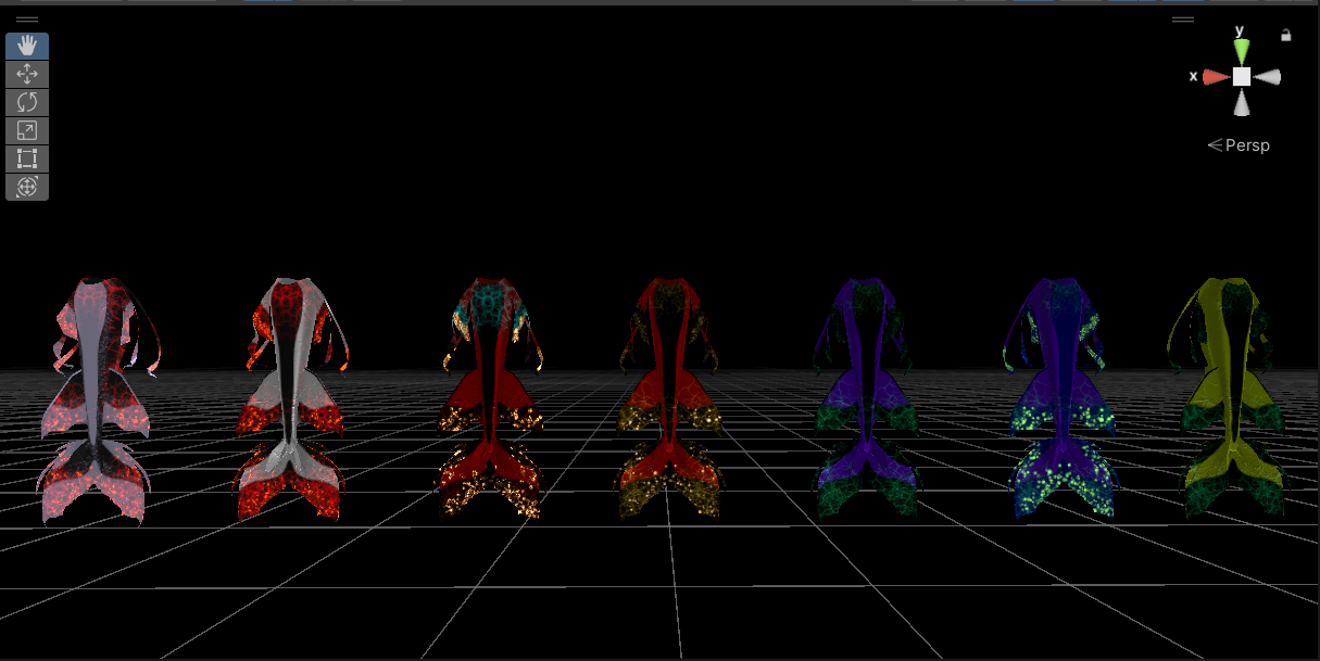 "Your Corruption" Retextures for NovaPie's Nymari Mermaid Tail