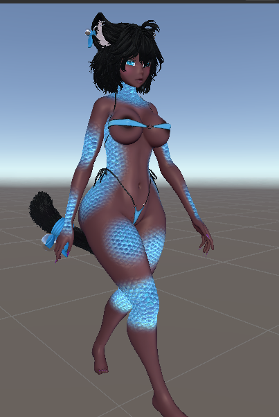 Fish Scale Textures for Felicia!