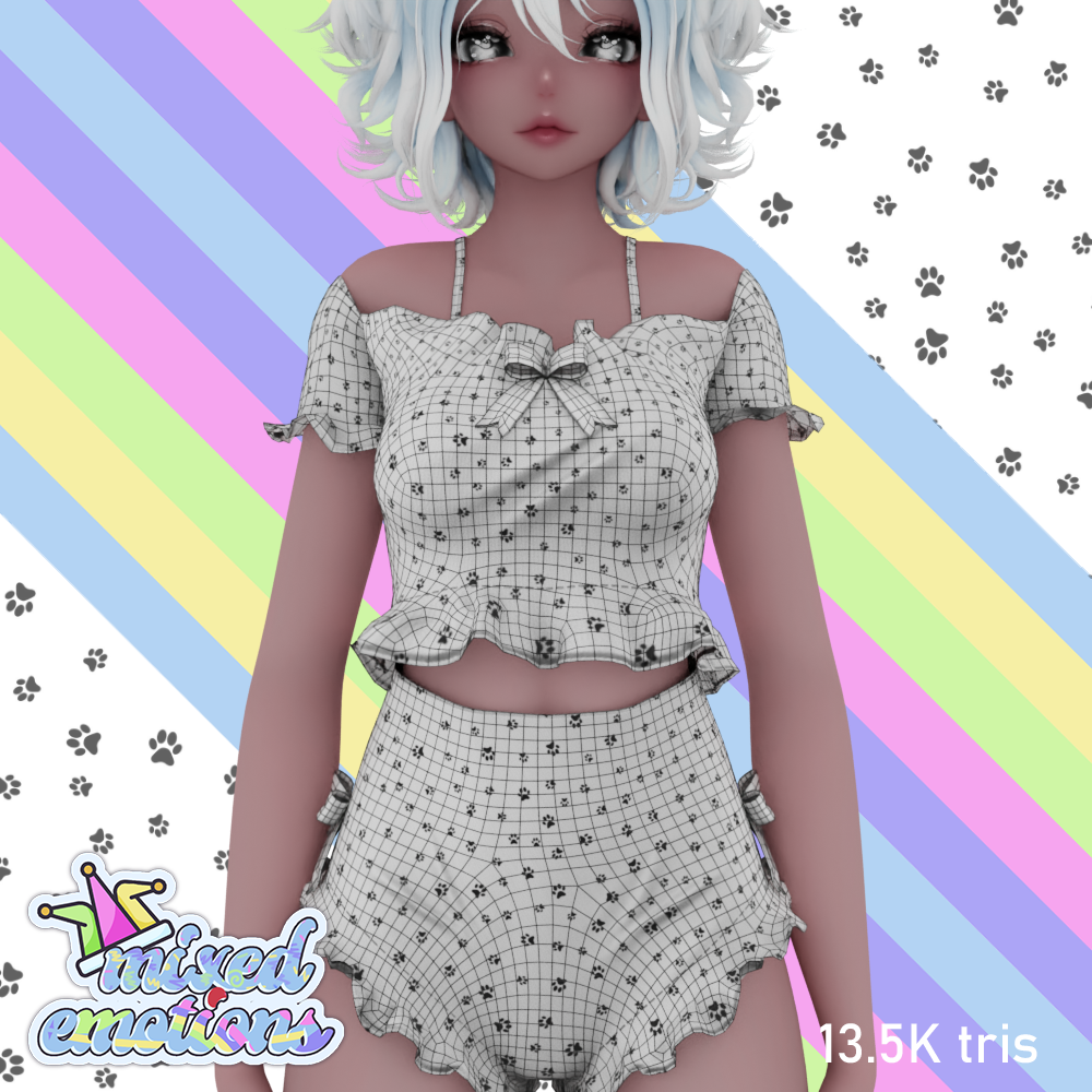 frilly bathingsuit