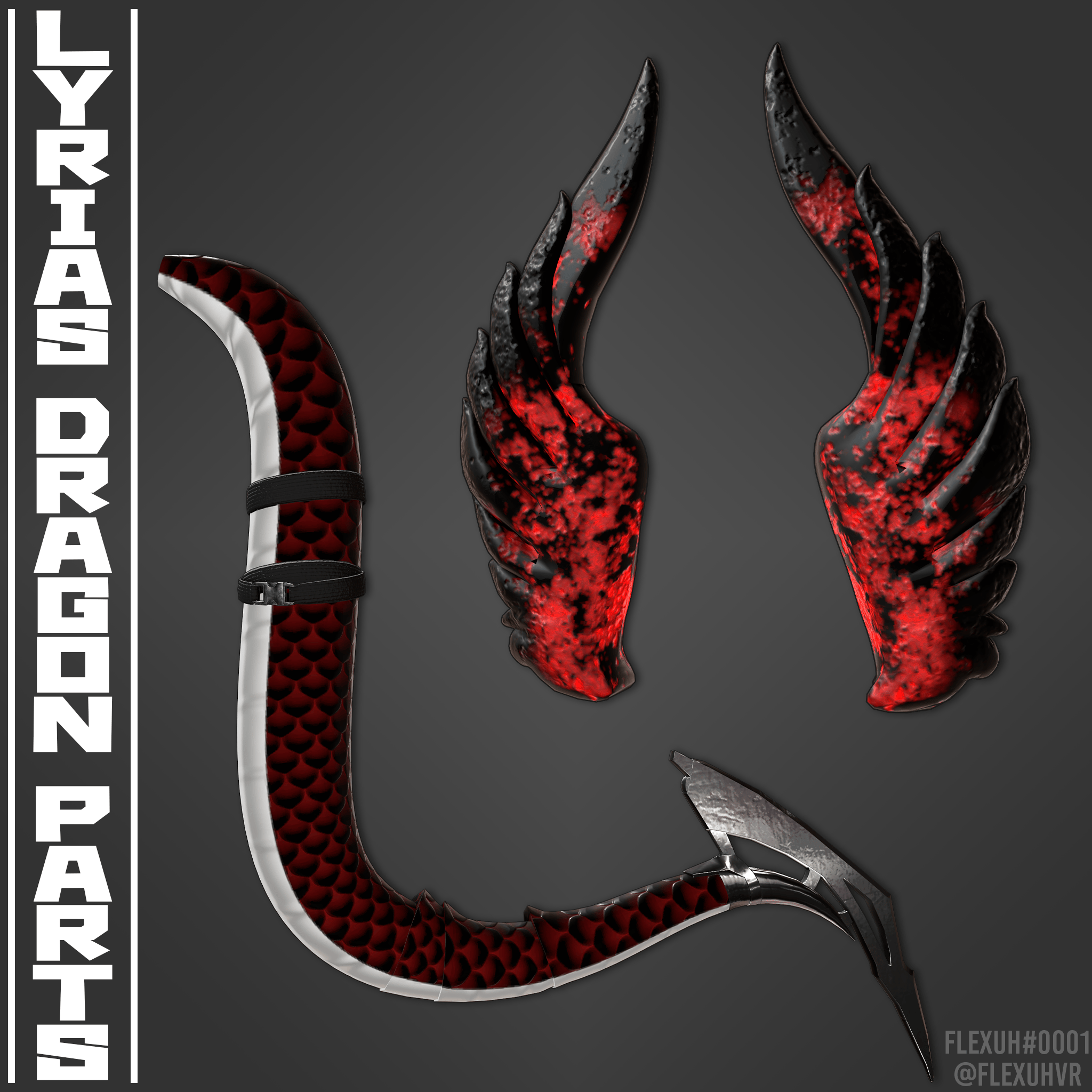 Lyria's Dragon Parts