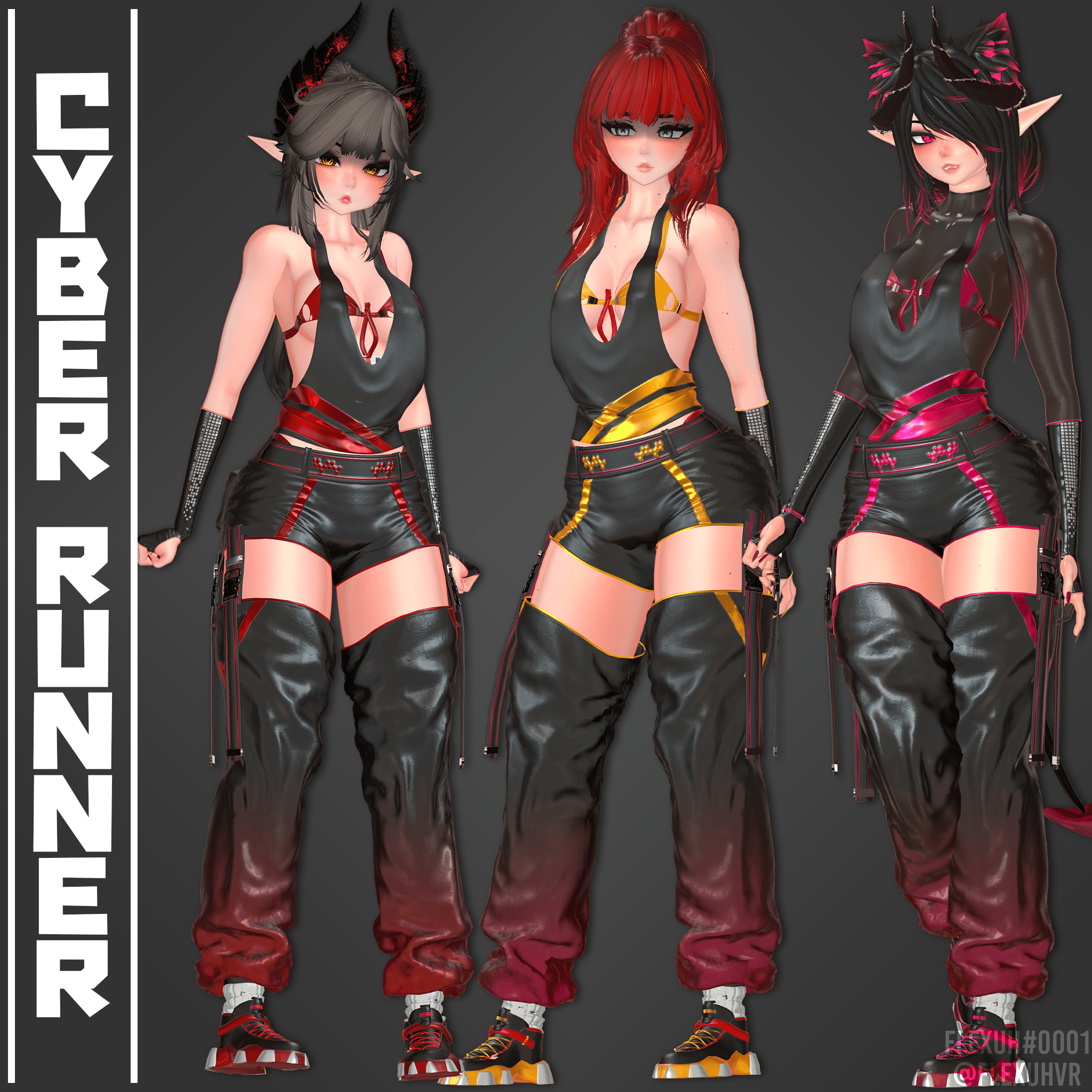 Cyber Runner Outfit