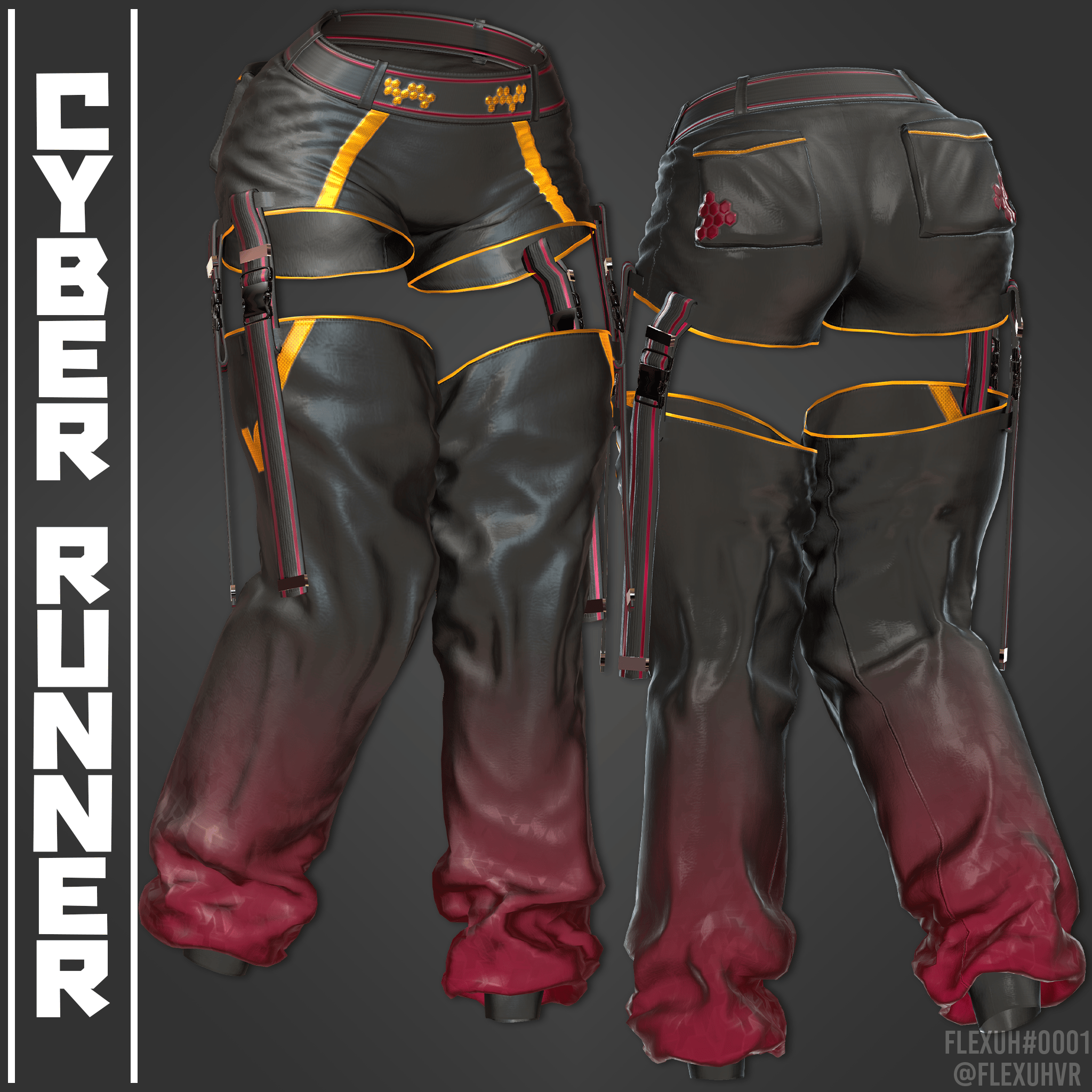 Cyber Runner Outfit