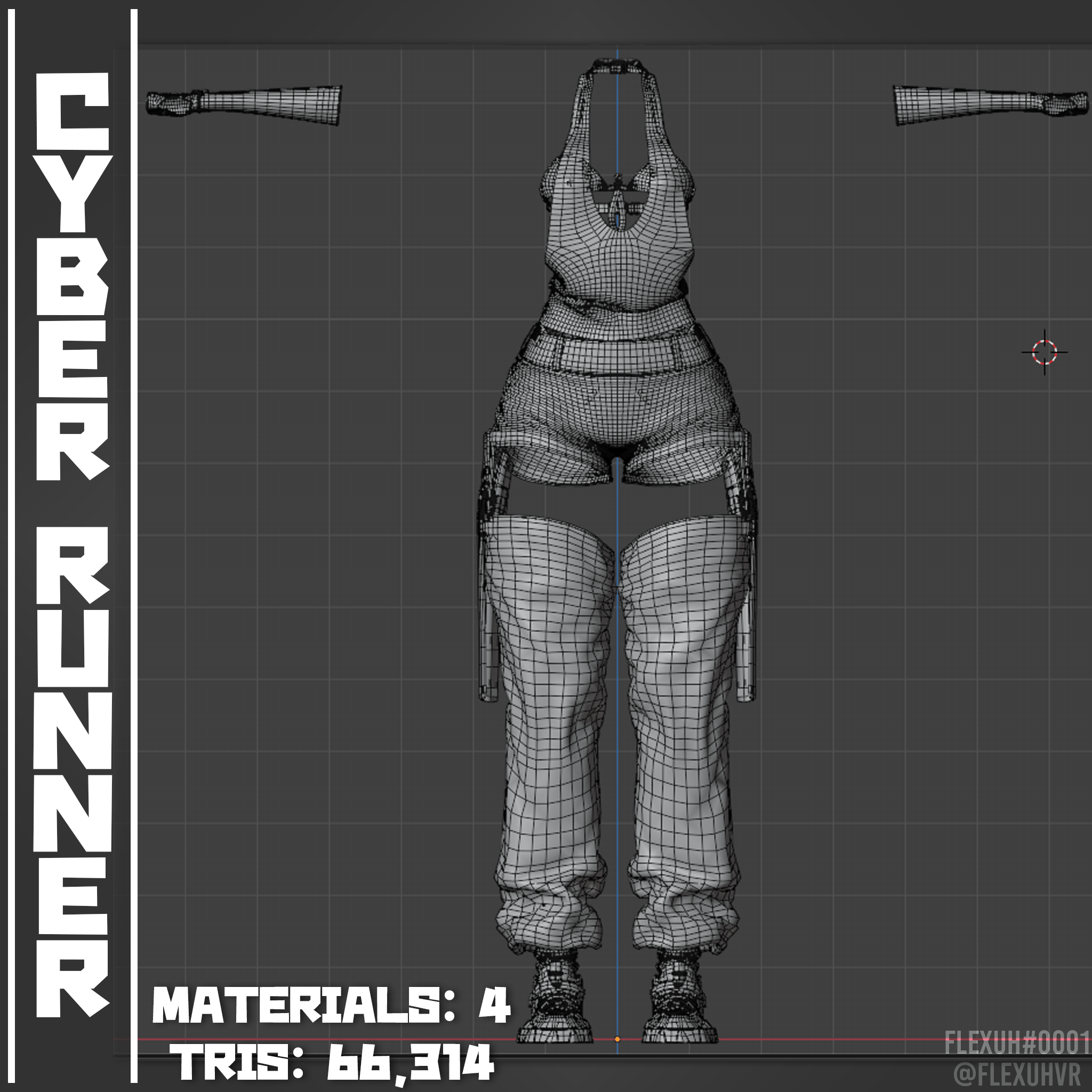Cyber Runner Outfit