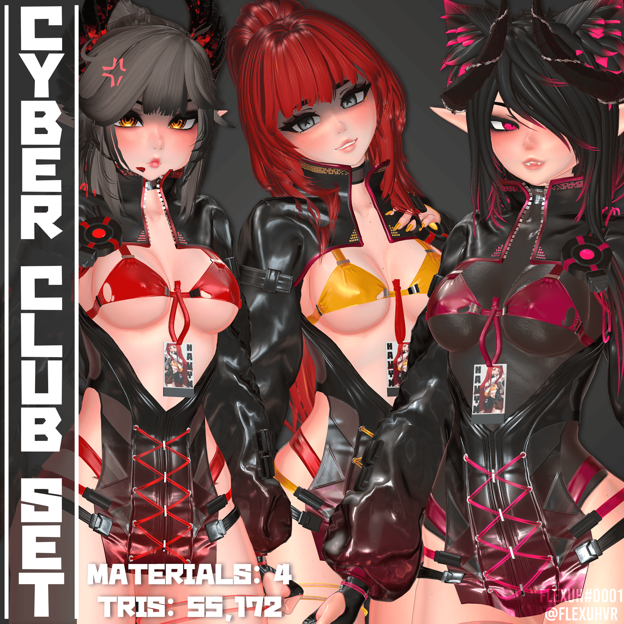 Cyberpunk Clubbing Outfit