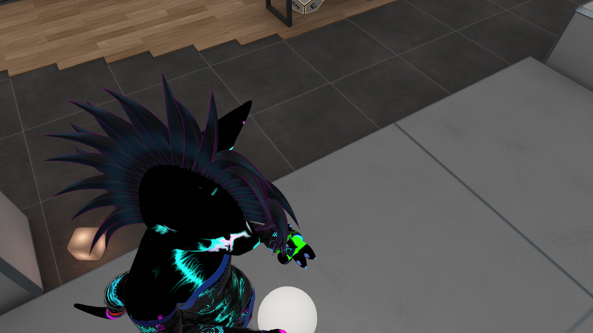 Free VRCFury Hair - Hellbent (on you)