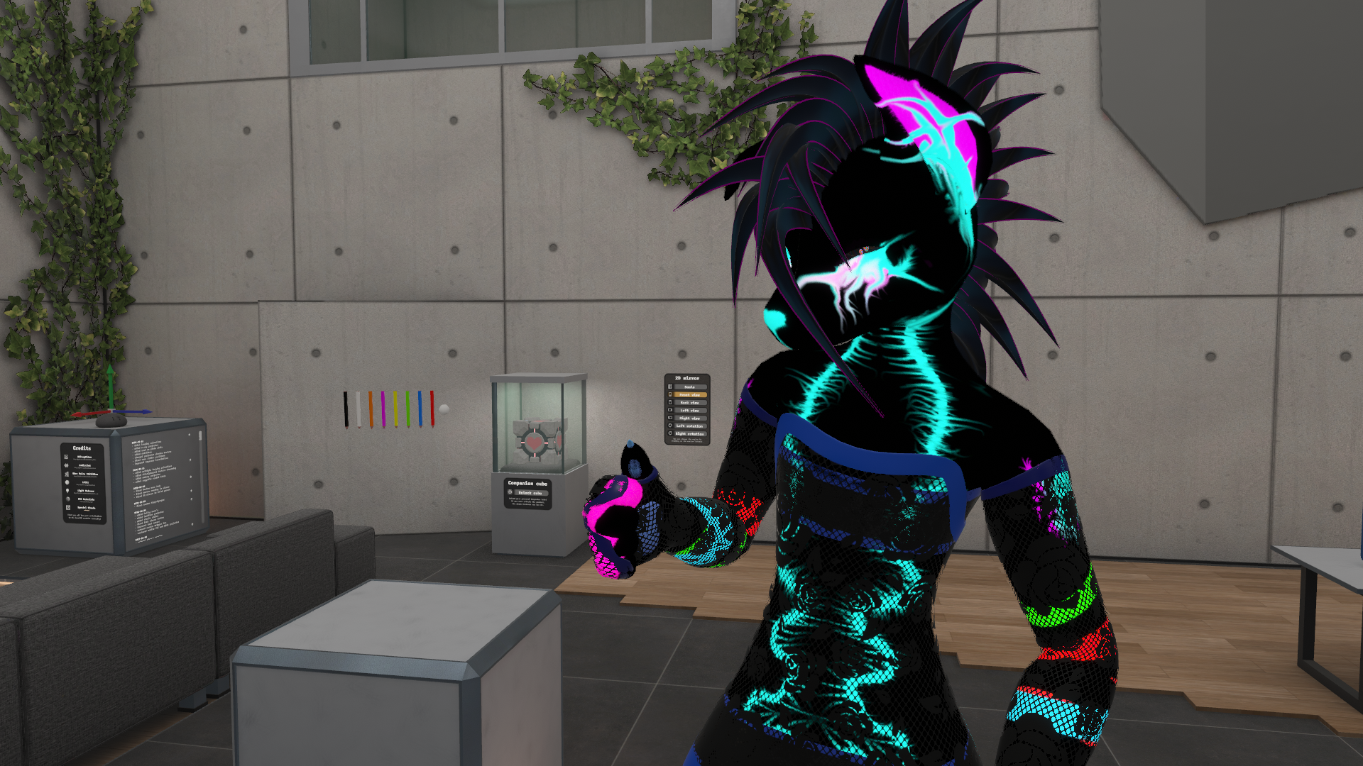 Free VRCFury Hair - Hellbent (on you)