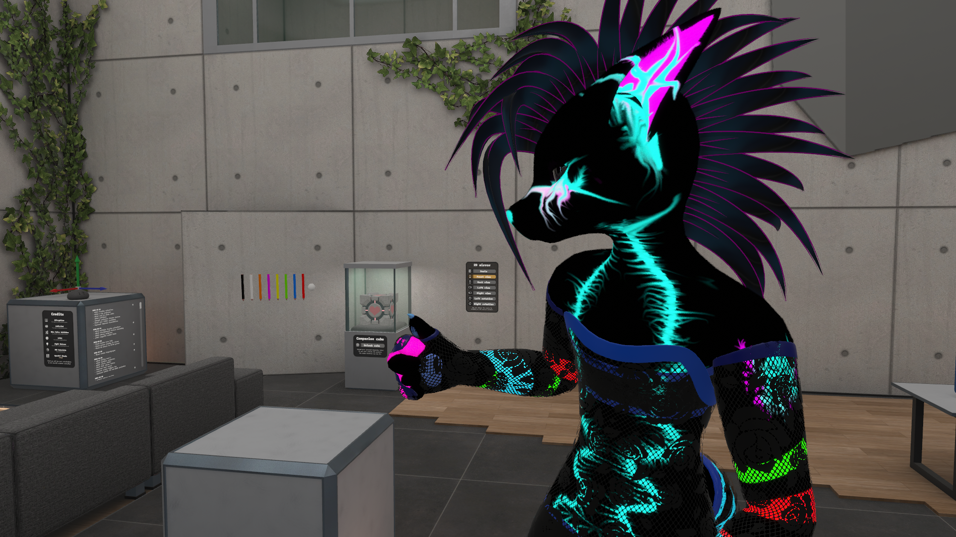 Free VRCFury Hair - Hellbent (on you)