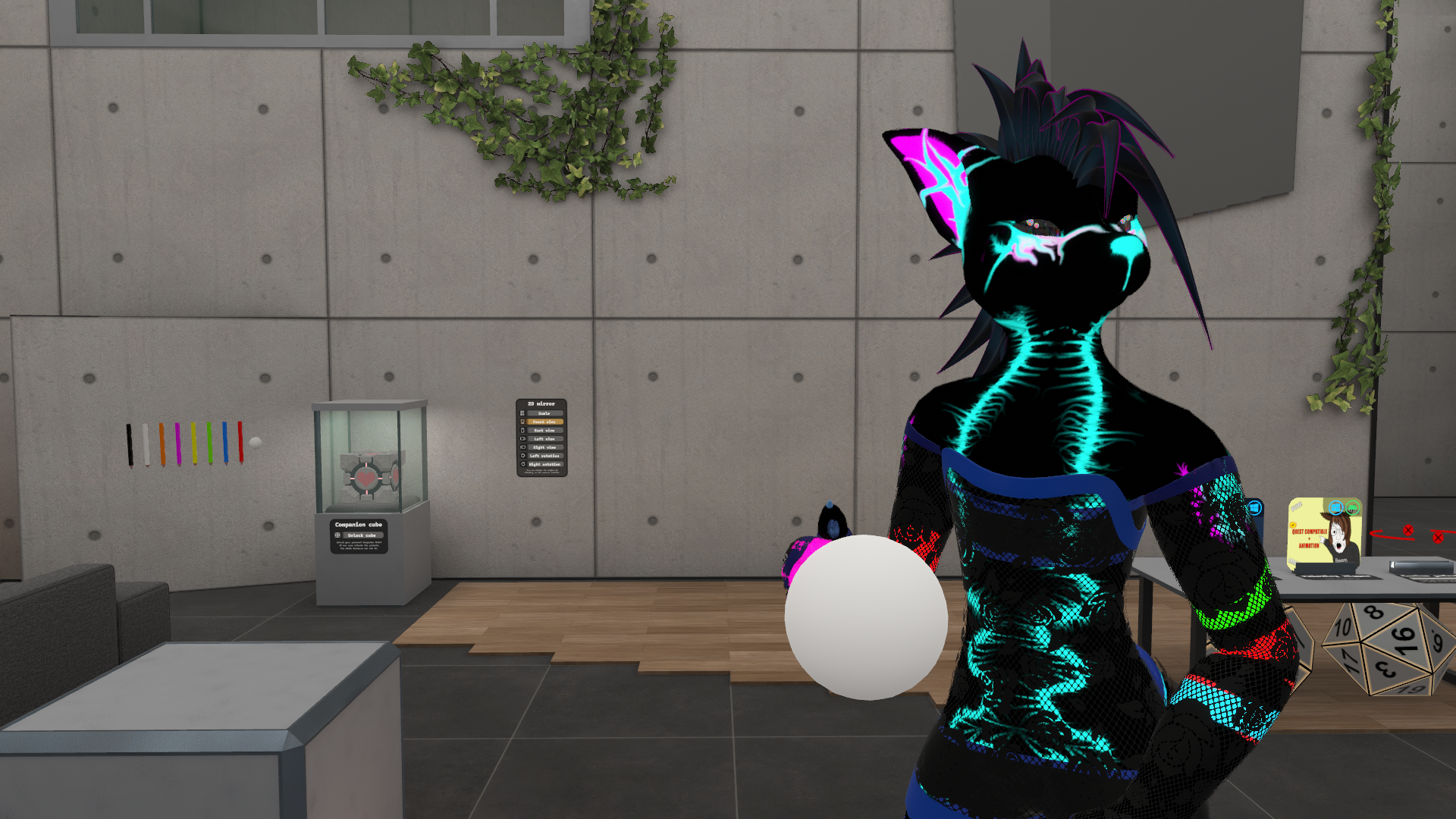 Free VRCFury Hair - Hellbent (on you)