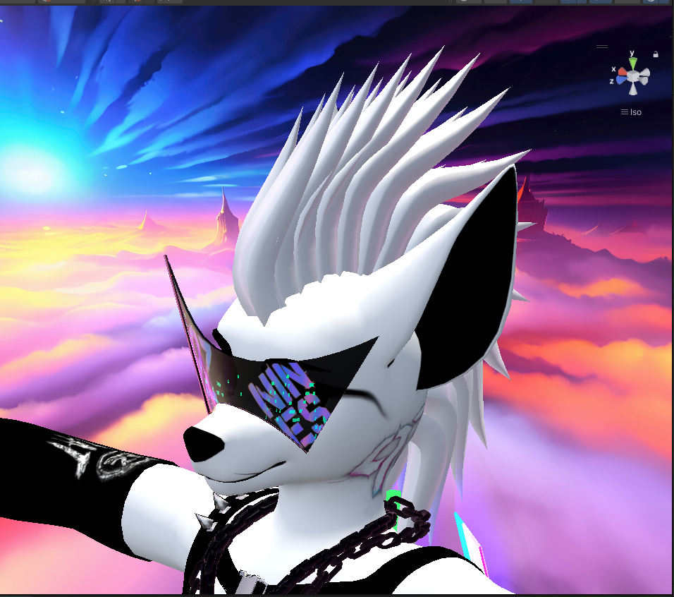 Free VRCFury Hair - Devotion (Damned)