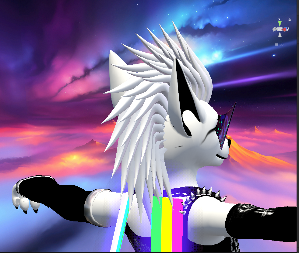 Free VRCFury Hair - Devotion (Damned)