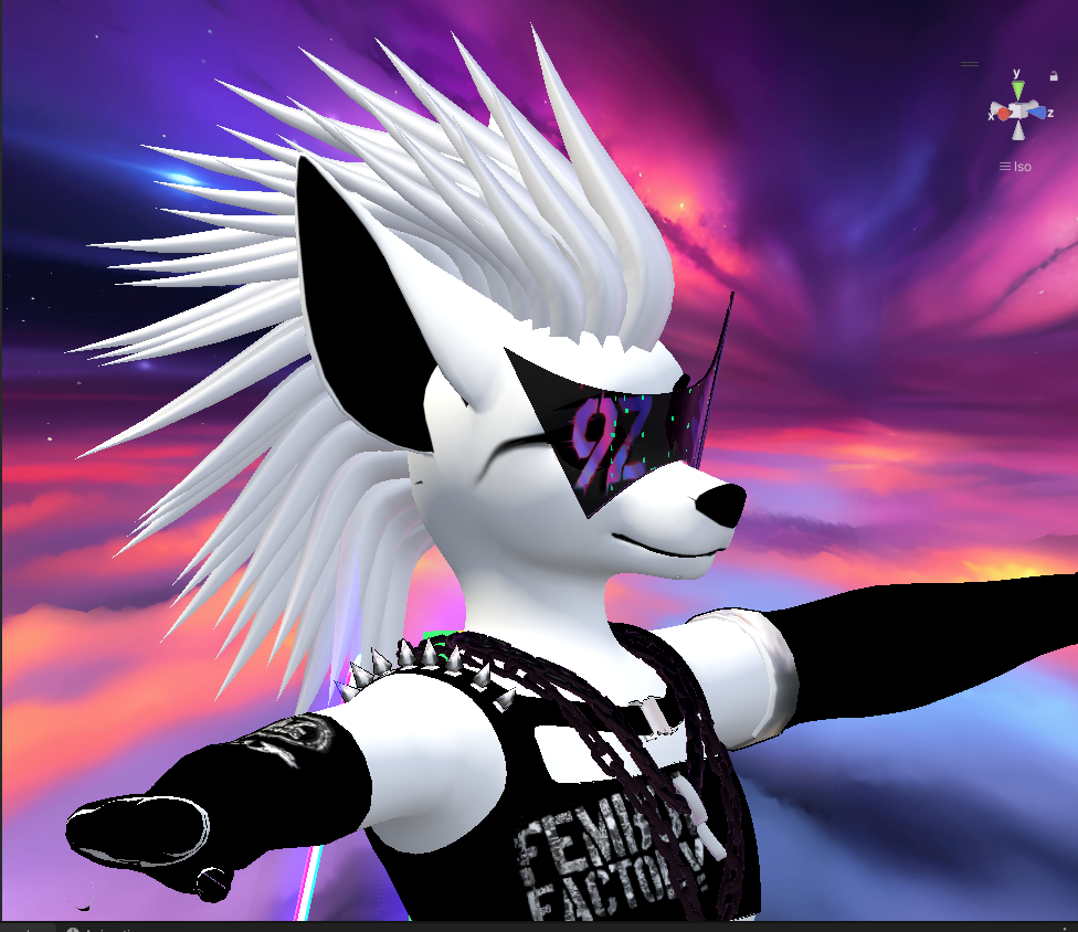 Free VRCFury Hair - Devotion (Damned)