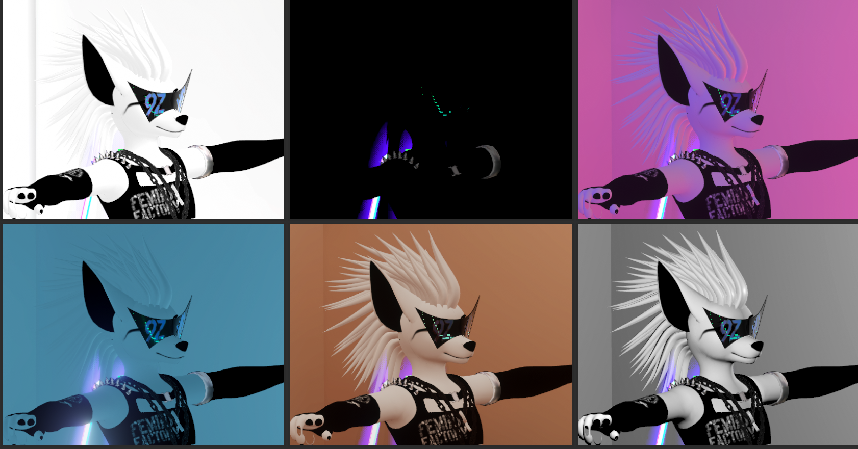 Free VRCFury Hair - Devotion (Damned)