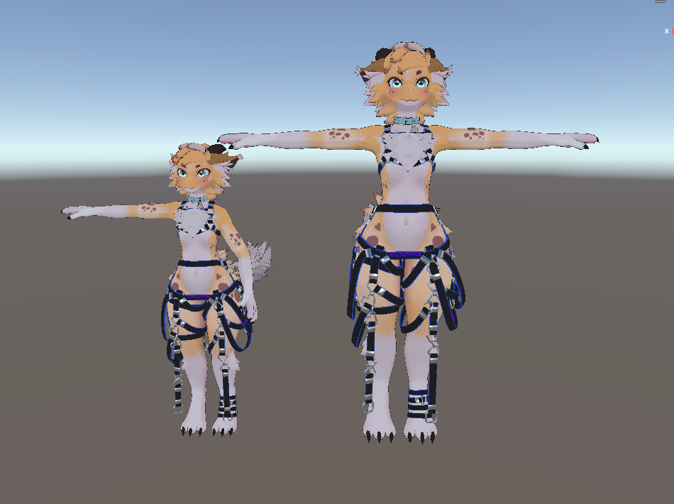 Kobold Harness - Free VRCFury Asset