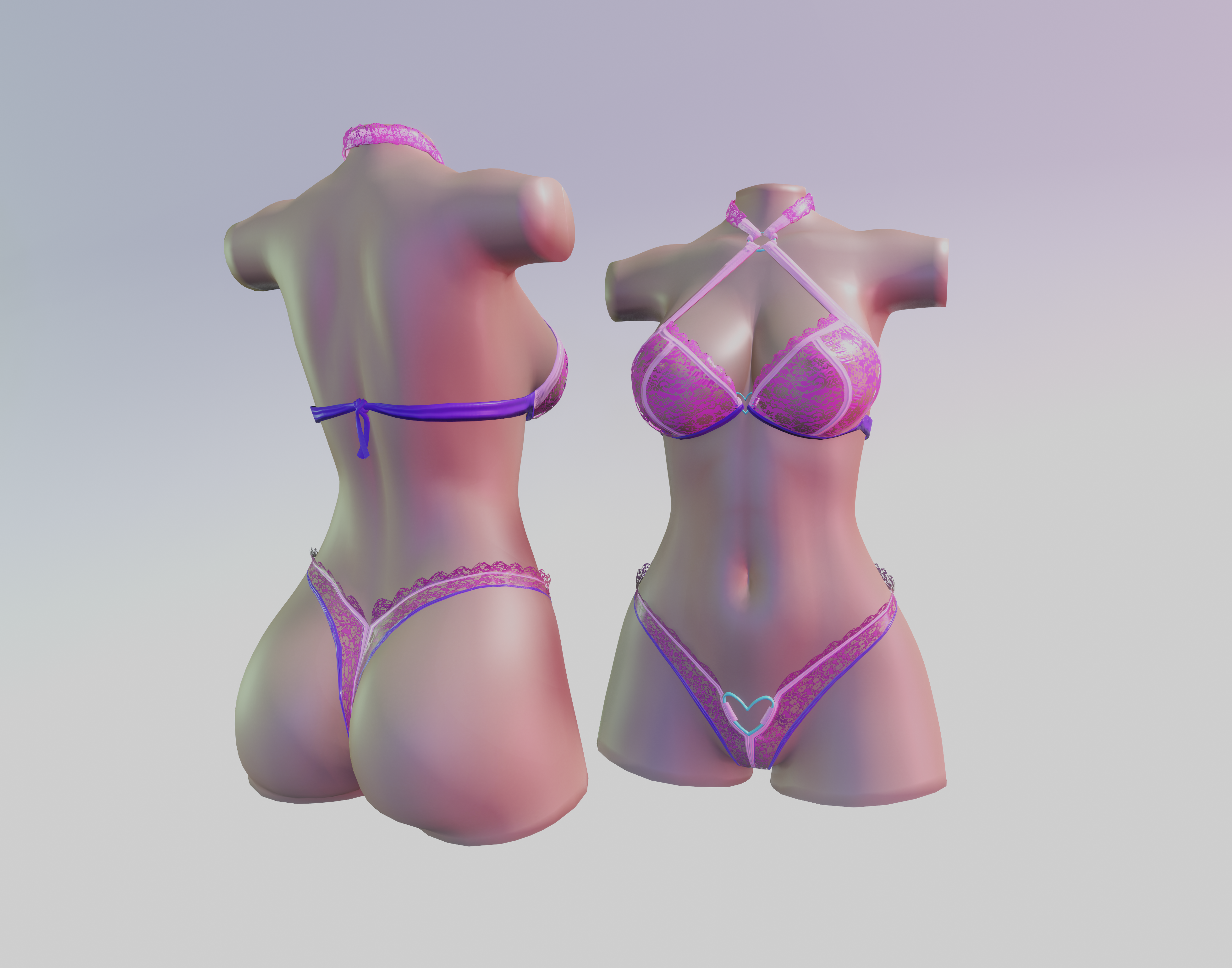 Dreamer Core - Underwear set Fitted for zinpia